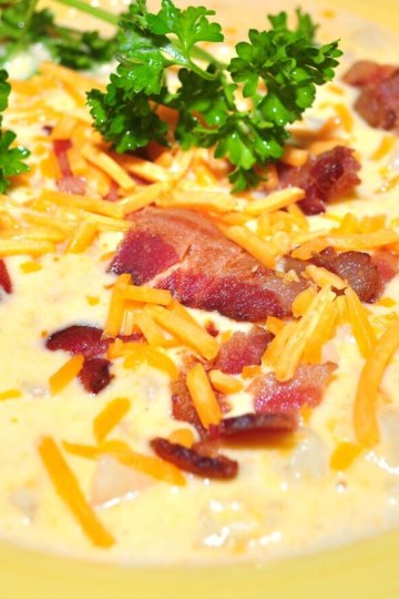 potato and bacon soup